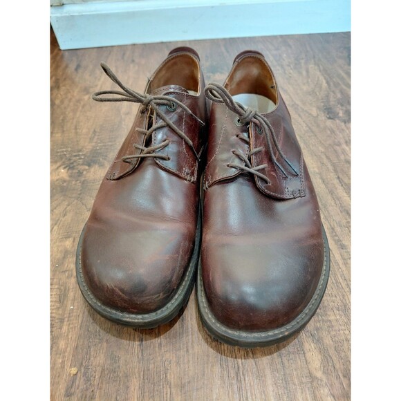BIRKENSTOCK Gilford Low Brown Leather Derby Oxford Shoes Mens Size 12/ 45 EU